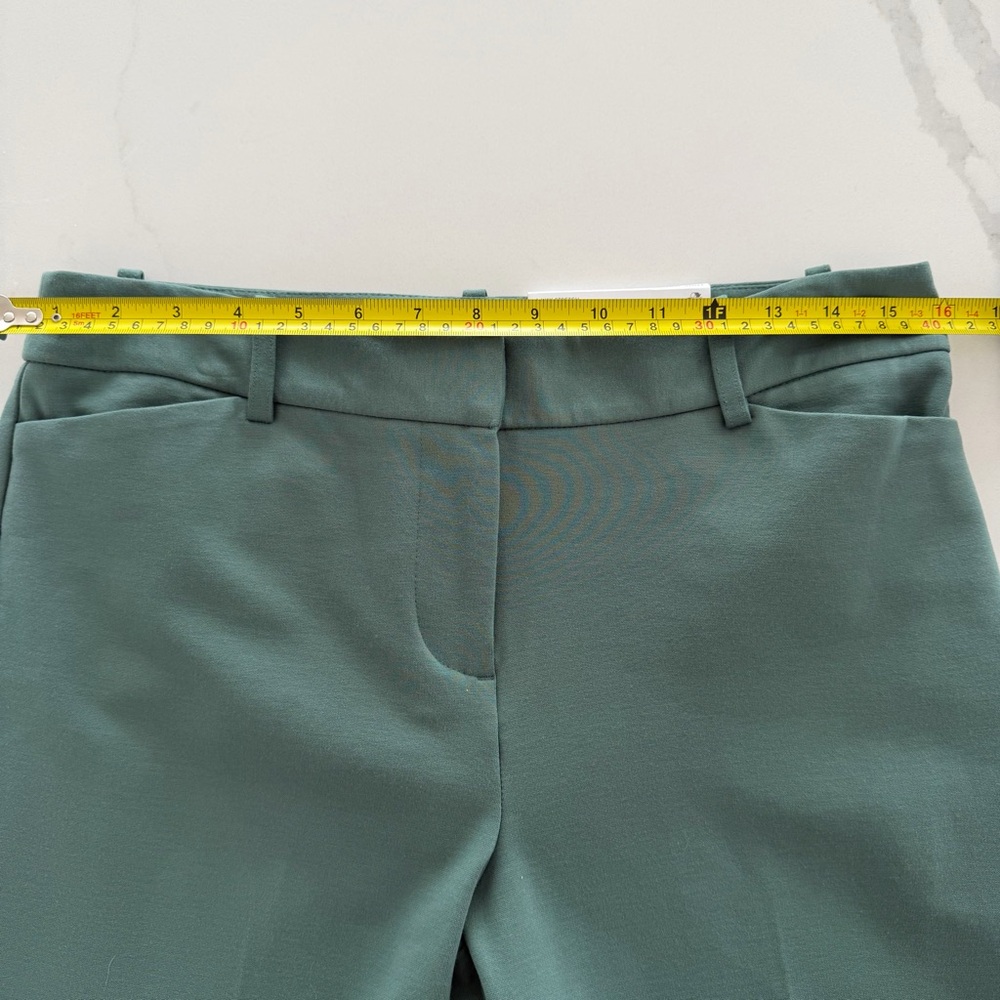 Liz Claiborne Emma Slim Pants Green 8P NWT - Picture 4 of 7